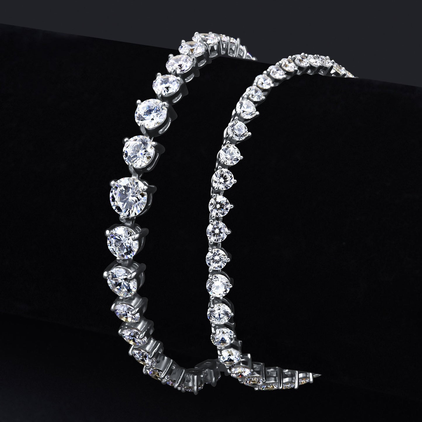 VERGLAS BRASS ICED OUT CHAIN CZ I 963011