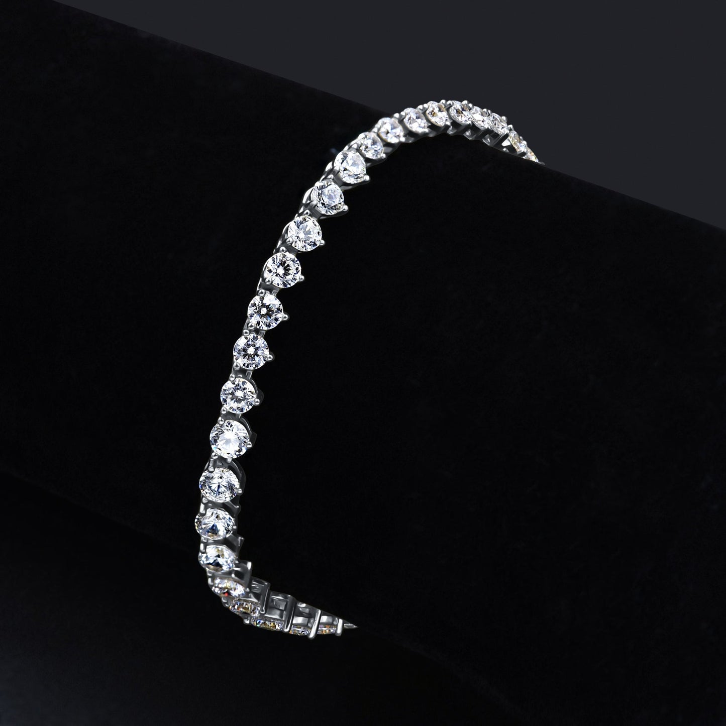 VERGLAS BRASS ICED OUT CHAIN CZ I 963011