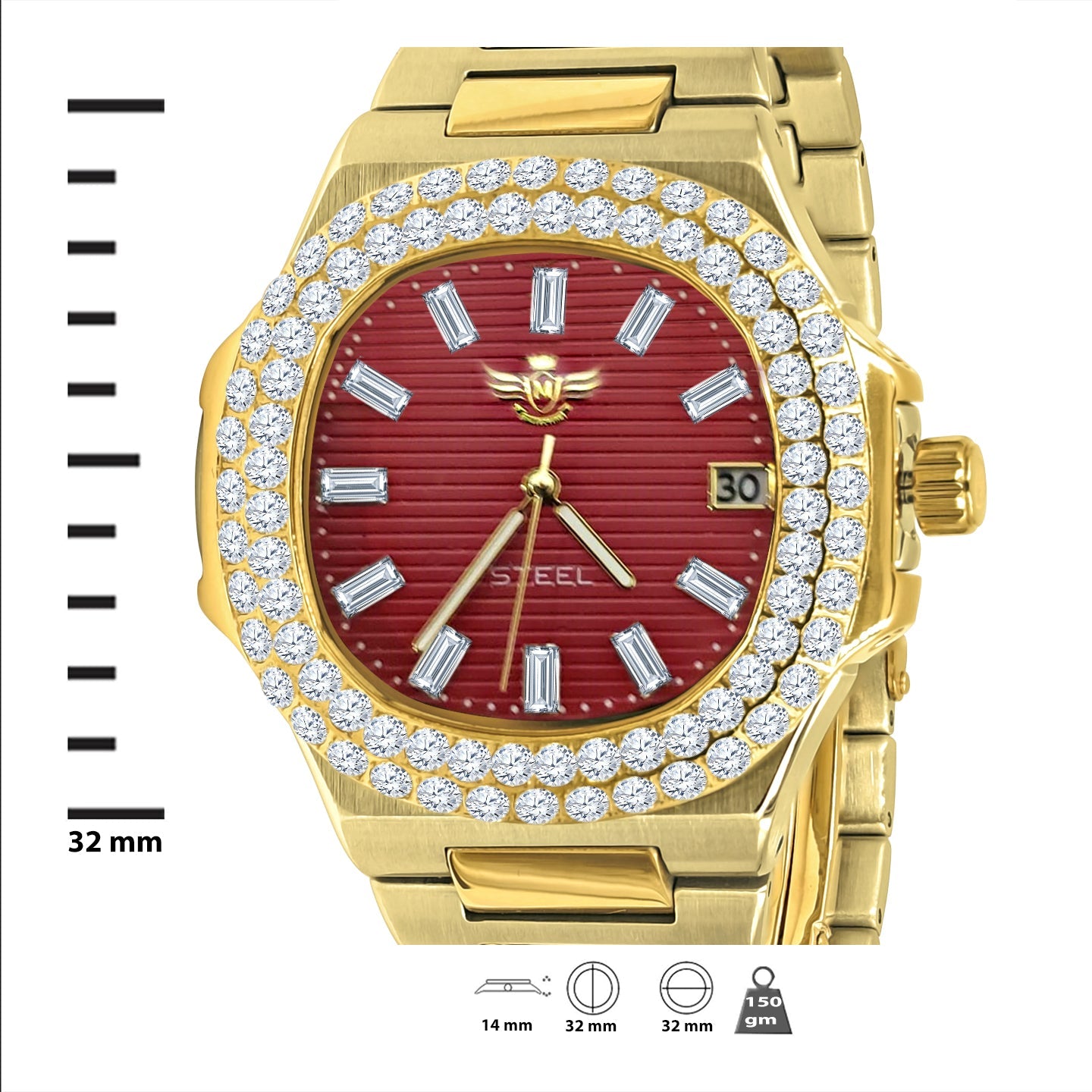 GAYLORD AUTOMATIC STEEL WATCH | 530676