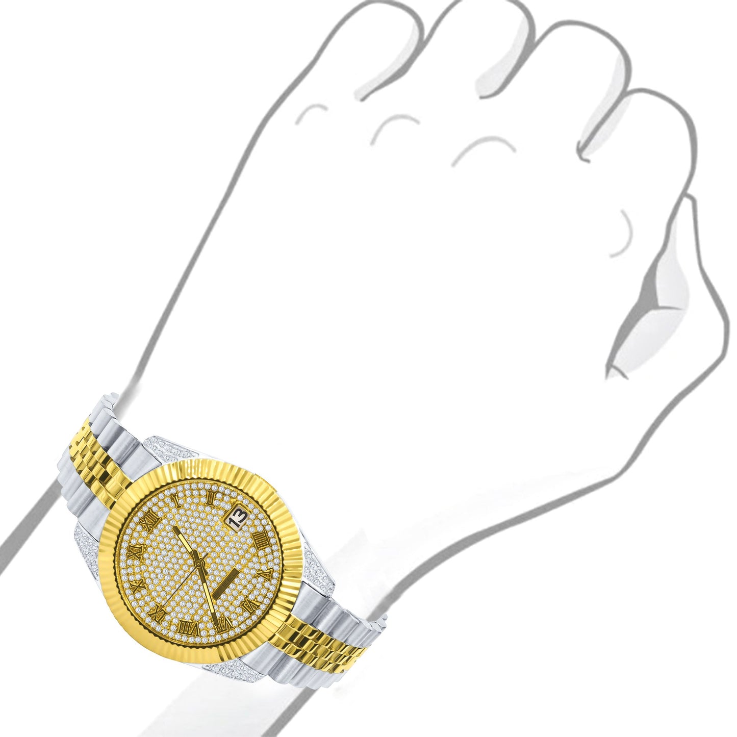 PEART STEEL TIMEPIECE  I 5305742