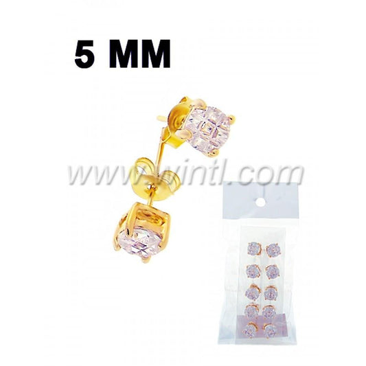CZ Damond Stud Earrings