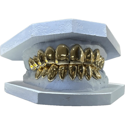 Solid Gold Deep Cut Grillz